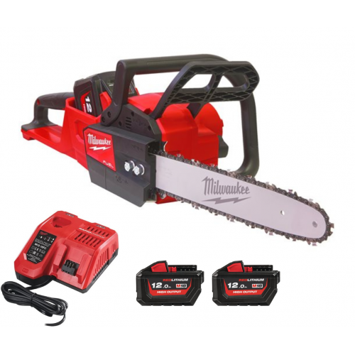 MILWAUKEE M18FCHS35-122 АКУМ.ВЕРИЖЕН ТРИОН 18V 35 CM 2x12 Ah - 4933479679 - Градински инструменти - Акумулаторни