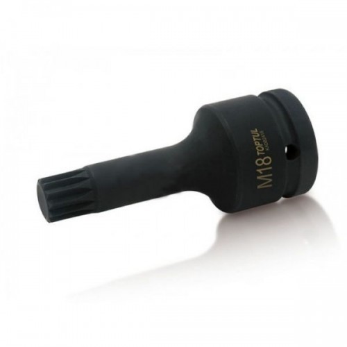TOPTUL ВЛОЖКА УСИЛЕНА 3/4" DR. X M18 L=105MM - KADB2418 - TOPTUL ВЛОЖКА УСИЛЕНА 3/4" DR. X M18 L=105MM TOPTUL ВЛОЖКА УСИЛЕНА 3/4" DR. X M18 L=105MM - KADB2418 - TOPTUL