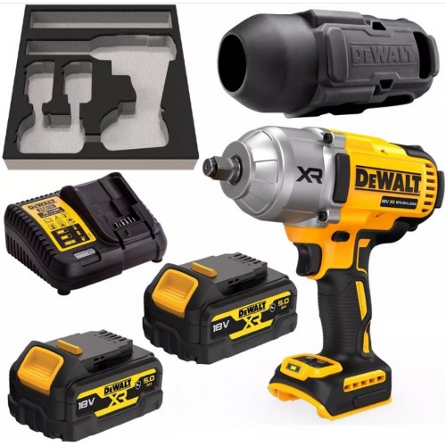 DEWALT DCF900P2G АКУМУЛАТОРЕН УДАРЕН ГАЙКОВЕРТ 1/2" 2x5.0 Ah DEWALT DCF900P2G АКУМУЛАТОРЕН УДАРЕН ГАЙКОВЕРТ 1/2" 2x5.0 Ah