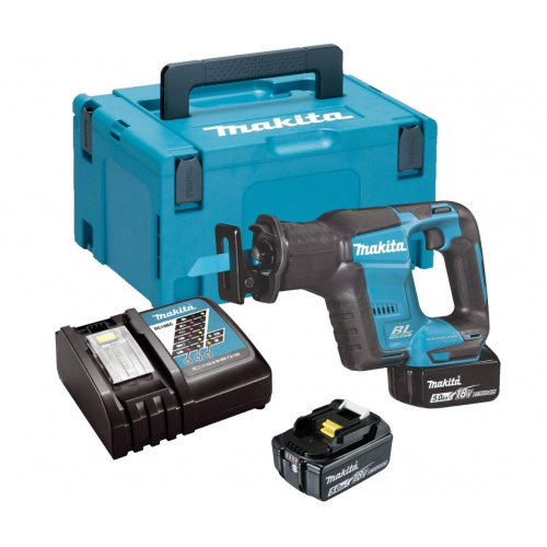 Makita DJR188RTJ Акумулаторен саблен трион 2x5.0 и зарядно в куфар