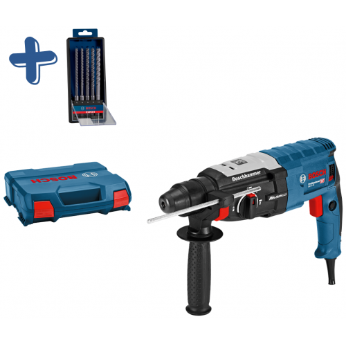 BOSCH GBH 2-28 Перфоратор SDS Plus в куфар + ПОДАРЪЦИ BOSCH GBH 2-28 Перфоратор SDS Plus в куфар + ПОДАРЪЦИ