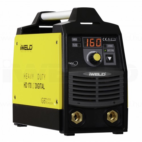 Инверторен електрожен IWELD HD 170 LT DIGITAL + КУФАР - 8HD170LTDIG - Заваръчни апарати за ММА заваряване(електрожени)