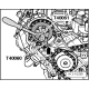 PD1110 - Ключове за фиксиране на VW 2.7/3.0
