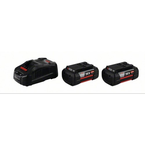 Bosch Стартов комплект 2 x GBA 36V 6.0Ah + GAL 3680 CV Bosch Стартов комплект 2 x GBA 36V 6.0Ah + GAL 3680 CV