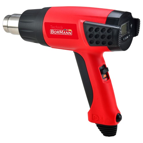 BORMANN BHG3000 ПИСТОЛЕТ ЗА ГОРЕЩ ВЪЗДУХ 2000W - BHG3000 - Мощност: 2000WТемпература:50/630 градусаВъздушен поток: 120-550 l/min BORMANN BHG3000 ПИСТОЛЕТ ЗА ГОРЕЩ ВЪЗДУХ 2000W - BHG3000 - Пистолети за горещ въздух, поялници и горелки - Хоби