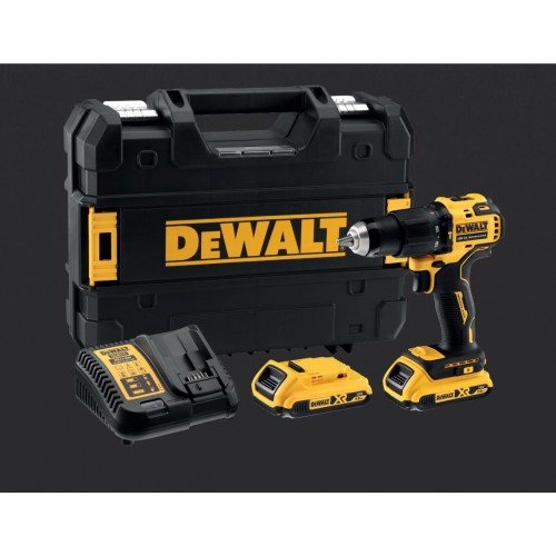 DEWALT DCD709D2T АКУМУЛАТОРЕН УДАРЕН ВИНТОВЕРТ 2 x 2.0 Ah - DCD709D2T-QW - DeWALT