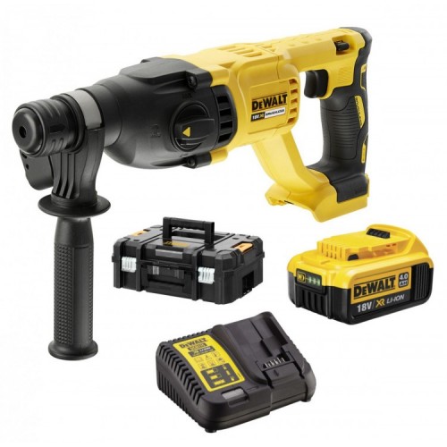 DeWALT Акумулаторен перфоратор DCH133M1-QW 18V 4Ah SDS+ - DCH133M1-QW - Перфоратори