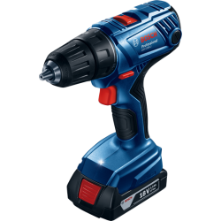 Акумулаторен винтоверт Bosch GSR 180-LI Professional, 2x2.0 Ah, куфар