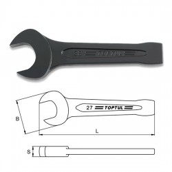 TOPTUL ГАЕЧЕН УСИЛЕН ЕДНОСТРАНЕН 32mm