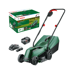 BOSCH Акумулаторна косачка за трева EasyMower 18V-32-150 1x3.0Ah и зарядно BOSCH Акумулаторна косачка за трева EasyMower 18V-32-150 1x3.0Ah и зарядно