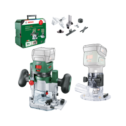 Bosch Акумулаторна оберфреза AdvancedTrimRouter 18V-8 + Потапяща се приставка