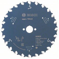 BOSCH Циркулярен диск Expert for Wood 160x20x2.6-24T
