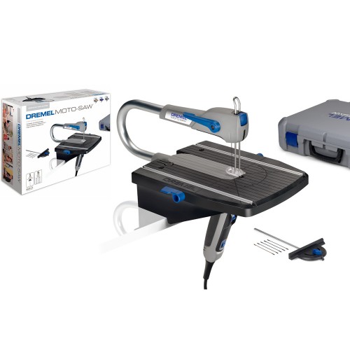 DREMEL® Moto-Saw Дърворезбарски трион (MS20-1/5) - F013MS20JA - Предимства на продукта:Лесен за употреба с бързата смяна на консумативи, в комбина с лесното регулиране и съхранение, благодарение на компактния му ра DREMEL® Moto-Saw Дърворезбарски трион (MS20-1/5) - F013MS20JA - Инструменти за декорация - Хоби