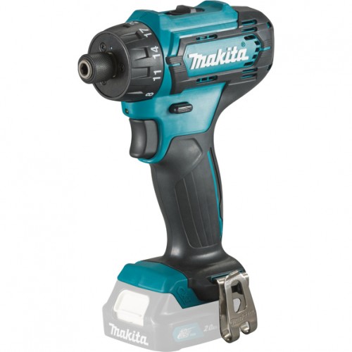 Makita Акумулаторен винтоверт DF033DZ SOLO + СТЪРГАЛО ЗА ЛЕД - DF033DZ - Без батерии и зарядно устройство! + СТЪРГАЛО ЗА ЛЕД Вградена светодиодна подсветка с функция за допълнително осветяване. Ергономичната ръкохватка с Makita Акумулаторен винтоверт DF033DZ SOLO + СТЪРГАЛО ЗА ЛЕД - DF033DZ -