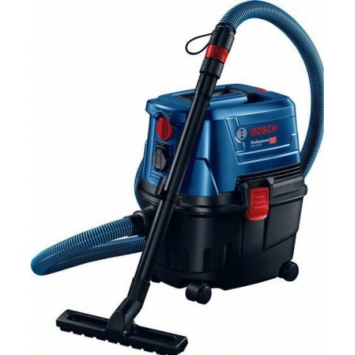 BOSCH ПРАХОСМУКАЧКА GAS 15 PS - 06019E5100 - Безопасната прахосмукачка за мокро/сухо почистване Иновационна система за захващане на торбата за прах: Съвместима и с универсални домакински и с про BOSCH ПРАХОСМУКАЧКА GAS 15 PS - 06019E5100 - Прахосмукачки - Професионални
