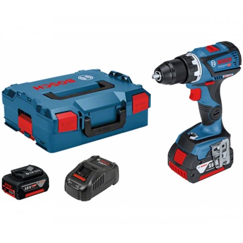 Bosch Акумулаторен винтоверт GSR 18V-60 C 2x5.0 Ah L-BOXX Bosch Акумулаторен винтоверт GSR 18V-60 C 2x5.0 Ah L-BOXX