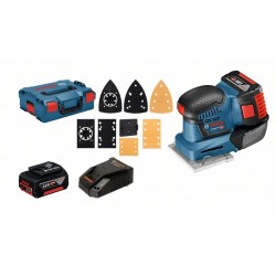 Акумулаторен виброшлайф Bosch GSS 18V-10 , 2x5.0Ah , L-BOXX Акумулаторен виброшлайф Bosch GSS 18V-10 , 2x5.0Ah , L-BOXX