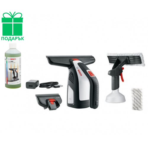 Уред за почистване на прозорци bosch glassvac + ГРАДИНСКИ ПОДАРЪК