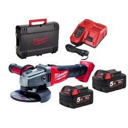 MILWAUKEE M18CAG125X-502X АКУМУЛАТОРЕН ЪГЛОШЛАЙФ