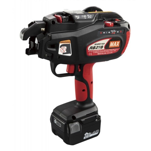 MAX RB 218 CE МАШИНА ЗА ВРЪЗВАНЕ НА АРМАТУРА 2X4.0AH MAX RB 218 CE МАШИНА ЗА ВРЪЗВАНЕ НА АРМАТУРА 2X4.0AH