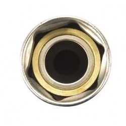 TOPTUL - Вложка за свещи 16 mm, 1/2", тънкостенна с магнит