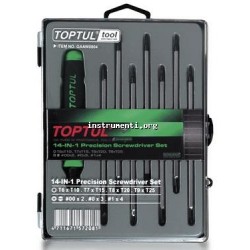 Отвертки финни 14 в 1 TOPTUL Отвертки финни 14 в 1 TOPTUL