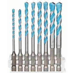 BOSCH Комплект свредла Multiconstruction 8бр 3-8 мм HEX BOSCH Комплект свредла Multiconstruction 8бр 3-8 мм HEX