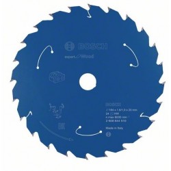 BOSCH Циркулярен Диск за акумулаторни циркуляри Expert for Wood 184x20x1.6/1x24T BOSCH Циркулярен Диск за акумулаторни циркуляри Expert for Wood 184x20x1.6/1x24T