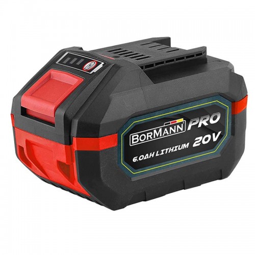 BORMANN BBP1006 АКУМУЛАТОРНА БАТЕРИЯ 20 V 6.0 AH PRO BORMANN BBP1006 АКУМУЛАТОРНА БАТЕРИЯ 20 V 6.0 AH PRO