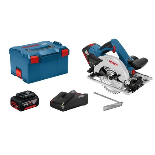 Bosch GKS 18 V-57 G Акумулаторен циркуляр 2x4.0Ah - 06016A2106 - Циркуляри - Акумулаторни