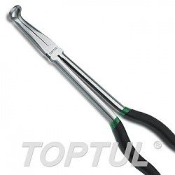TOPTUL - Клещи дълги 11“ с 1/2“ удължен захват за маркуч