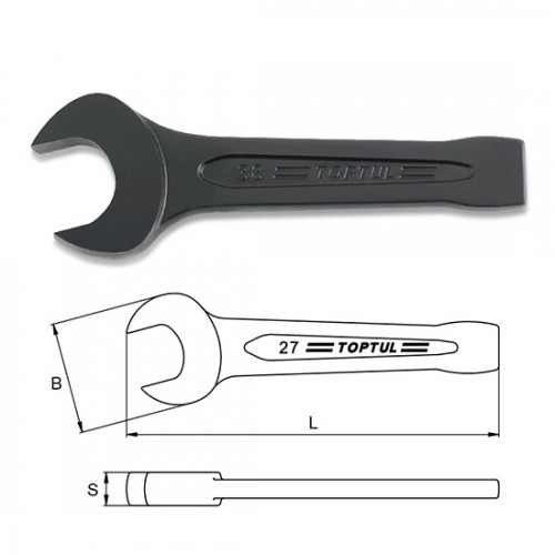 TOPTUL ГАЕЧЕН УСИЛЕН ЕДНОСТРАНЕН 38mm - AAEY3838 - TOPTUL