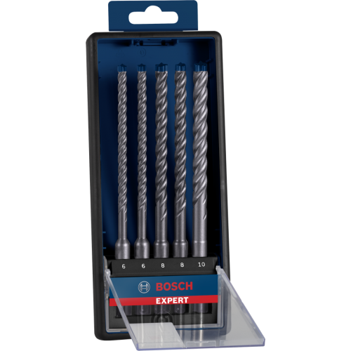 Bosch EXPERT Свредлa SDS plus 7X 5 бр 6/6/8/8/10mm Bosch EXPERT Свредлa SDS plus 7X 5 бр 6/6/8/8/10mm