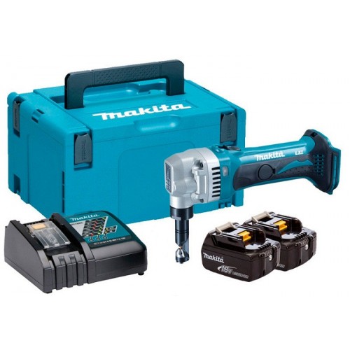 Акумулаторен нагер Makita DJN161RFJ - 18V/3.0Ah Li-Ion - DJN161RFJ - Ножици за ламарина - Акумулаторни