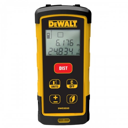 DeWALT Лазерна ролетка DW03050-XJ  0.03- 50.00 м, +/-1.5 мм - DW03050-XJ - Измервателна техника