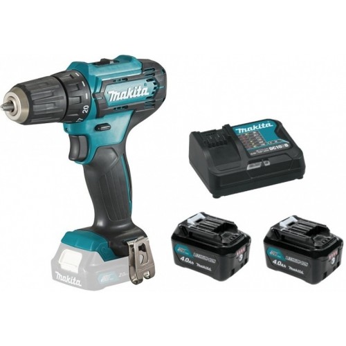 Акумулаторен ударен винтоверт Makita HP333DSME 12V/4.0Ah Li-Ion + СТЪРГАЛО ЗА ЛЕД - HP333DSME - Винтоверти - Акумулаторни