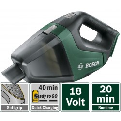 Bosch Акумулаторна ръчна прахосмукачка UniversalVac 18 Bosch Акумулаторна ръчна прахосмукачка UniversalVac 18