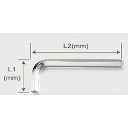 TOPTUL - Г-образен шестостен 9 mm х 47 mm(L1) х 115 mm(L2) TOPTUL - Г-образен шестостен 9 mm х 47 mm(L1) х 115 mm(L2)