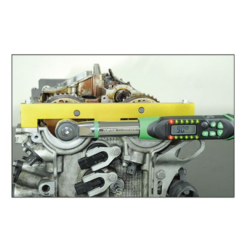 TOPTUL - Динамометр. ключ с градусомер - 3/8“,6.8 - 135Nm