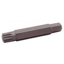 TOPTUL - Накрайници - шлицови, дълги 75 mm, захват 10 mm