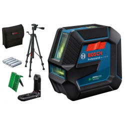 Bosch Линеен лазерен нивелир GLL 2-15 G Professional + LB 10 + BT 150 Bosch Линеен лазерен нивелир GLL 2-15 G Professional + LB 10 + BT 150
