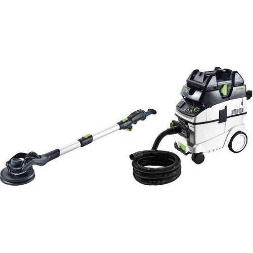 Festool Комплект ръчна шлифовачка с дълга дръжка и прахосмукачка LHS 2 225/CTM 36-Set PLANEX Festool Комплект ръчна шлифовачка с дълга дръжка и прахосмукачка LHS 2 225/CTM 36-Set PLANEX