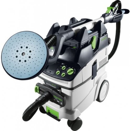Festool Комплект ръчна шлифовачка с дълга дръжка и прахосмукачка LHS 2-M 225 EQ/CTM 36-Set PLANEX Festool Комплект ръчна шлифовачка с дълга дръжка и прахосмукачка LHS 2-M 225 EQ/CTM 36-Set PLANEX
