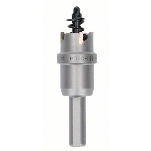 BOSCH Карбидна TCT Боркорона 20 mm - 2608594131 - Диаметър: 20 mmРаботна дължина: 5 mmПодходящ за обработваеми материали (детайл): Неръждаем стомана/InoxЛамариниСтомана/черен металЛамарина на каросери BOSCH Карбидна TCT Боркорона 20 mm - 2608594131 - Карбидна серия консумативи за циркуляри BOSCH