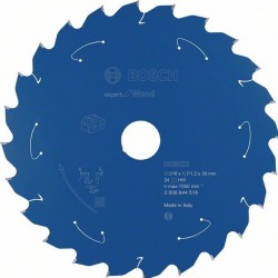 BOSCH Циркулярен Диск за акумулаторни циркуляри Expert for Wood 216x30x1.7/1.2x24T