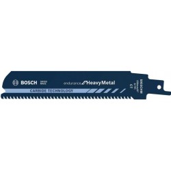 BOSCH Карбиден нож за саблен трион за твърди метали S 955 CHM 10 бр. BOSCH Карбиден нож за саблен трион за твърди метали S 955 CHM 10 бр.