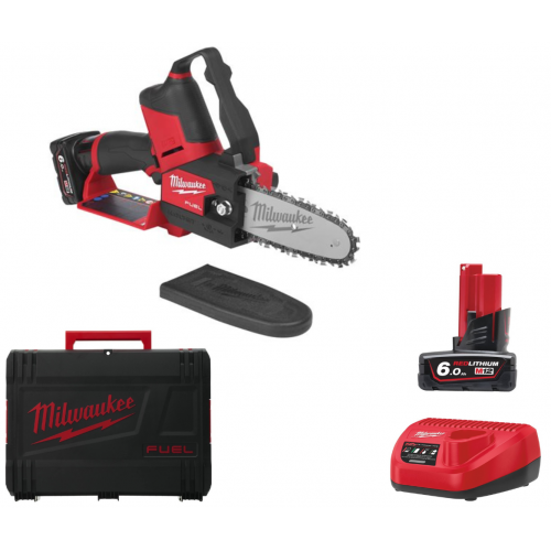 MILWAUKEE M12FHS-602X АКУМУЛАТОРЕН ВЕРИЖЕН ТРИОН 12V 15 СМ 2x6.0 Ah - 4933472212 - Градински инструменти - Акумулаторни