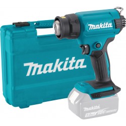 Makita Акумулаторен пистолет за горещ въздух DHG180ZK SOLO + ШАПКА Makita Акумулаторен пистолет за горещ въздух DHG180ZK SOLO + ШАПКА