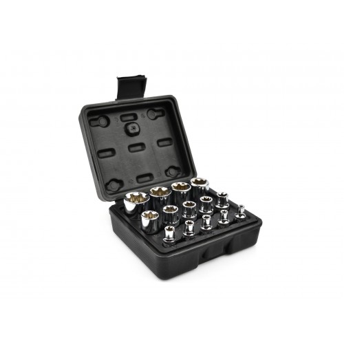GEKO КОМПЛЕКТ ВЛОЖКИ E4-E24 TORX 14 БР. GEKO КОМПЛЕКТ ВЛОЖКИ E4-E24 TORX 14 БР.