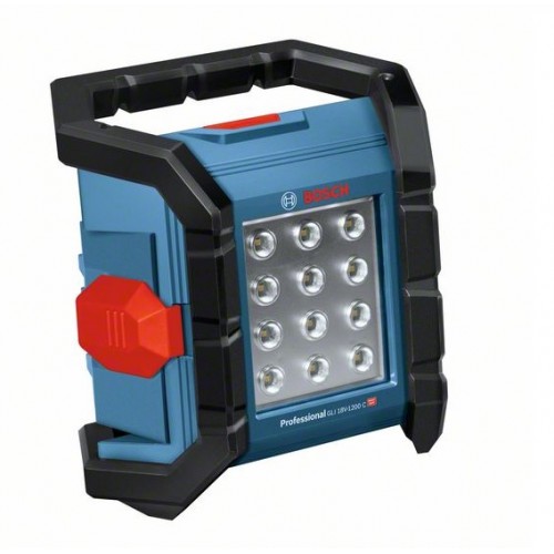 BOSCH Акумулаторна лампа за строителната площадка GLI 18V-1200 C BOSCH Акумулаторна лампа за строителната площадка GLI 18V-1200 C